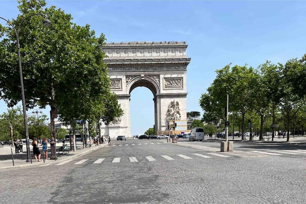 Amazing 1 Bedroom, 30Sec From Arc De Triomphe Parijs Buitenkant foto